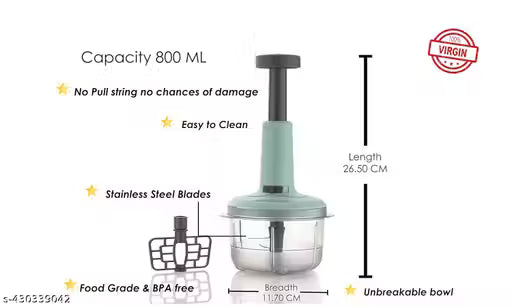 Handy Push Chopper Vegetable & Fruit Cutter, Special