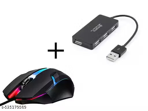 RGB MOUSE & PLAY HUB COMBO